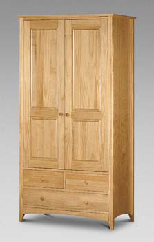 Furniture123 Kelham Pine Combination Wardrobe - FREE NEXT DAY