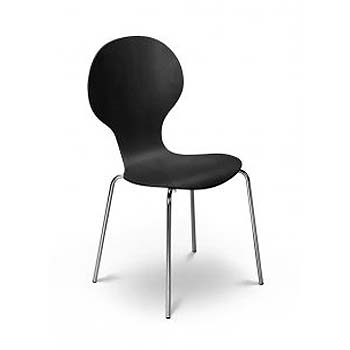 Furniture123 Kelsey Chair in Black