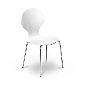 Furniture123 Kelsey Chair in White