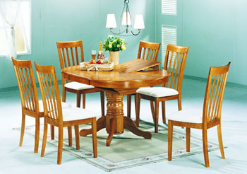 Furniture123 Kensington Extending Dining Set
