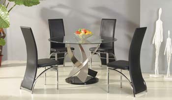 Kepel Round Dining Set