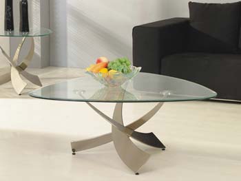 Furniture123 Kepel Triangular Coffee Table