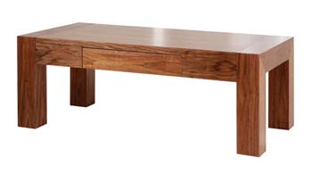 La Habana Walnut 1 Drawer Coffee Table