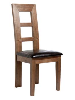 Furniture123 La Habana Walnut Dining Chairs (pair) - FREE