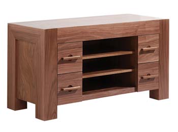 Furniture123 La Habana Walnut TV Unit - FREE NEXT DAY DELIVERY
