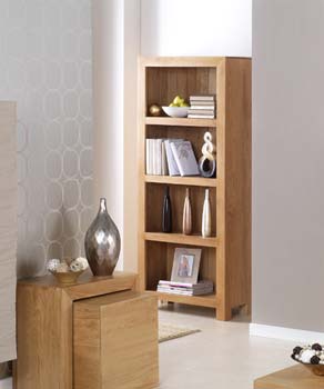 Furniture123 Laguna Oak 4 Shelf Bookcase