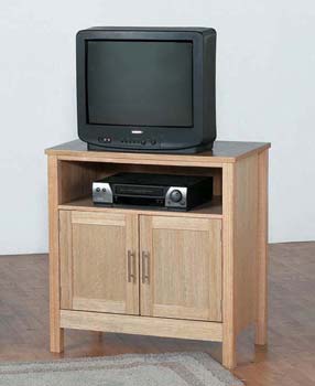 Furniture123 Laila Oak TV Unit - FREE NEXT DAY DELIVERY