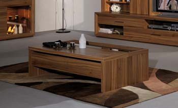 Furniture123 Lasca Coffee Table in Plum Tree