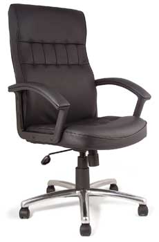 Furniture123 Leather Classic 2004 Office Chair