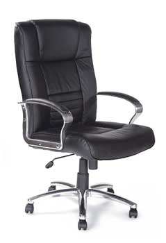 Furniture123 Leather Classic 2054 Office Chair