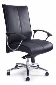 Furniture123 Leather Deluxe 4581 Office Chair
