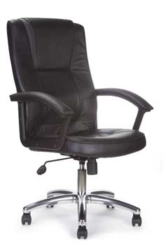 Furniture123 Leather Executive 6095 Office Chair