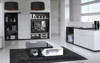 Furniture123 Leiko 3 Piece Living Room Set with Large TV Unit