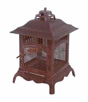 Furniture123 Lifestyle Pagoda Outdoor Fireplace