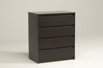 Furniture123 Lift 4 Drawer Chest in Wenge