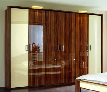 Furniture123 Linus 6 Door Wardrobe