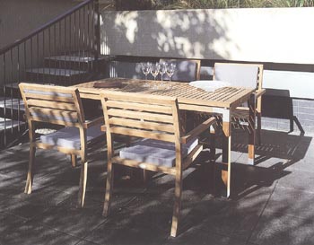 Furniture123 Lister Tivoli Rectangular Table