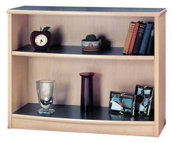 Furniture123 Living Dimensions Small Bookcase in Hardrock Maple - 10015