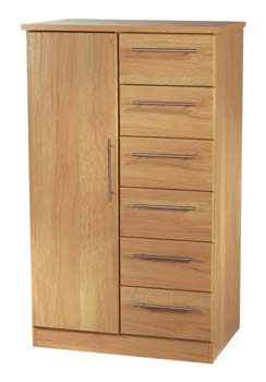 Furniture123 Loxley Childs 1 Door 6 Drawer Wardrobe