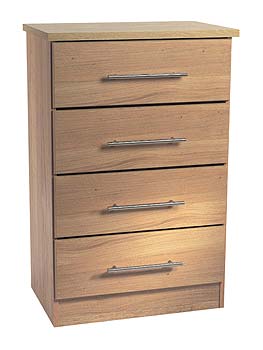 Furniture123 Loxley Midi 4 Drawer Chest