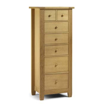 Furniture123 Ludlow Solid Oak 2 3 2 Drawer Chest