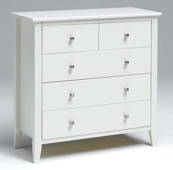 Furniture123 Luverne White 3 2 Drawer Chest