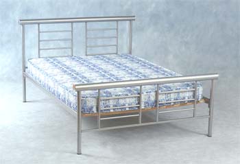 Furniture123 Lynx Double Bed - High Foot End