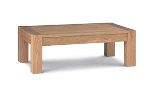 Furniture123 Lyon Oak Rectangular Coffee Table