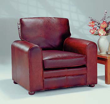 Furniture123 Madison Leather Armchair