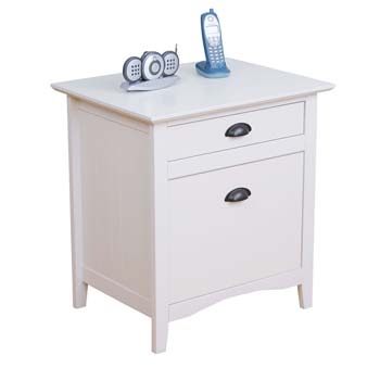 Furniture123 Maine White Cabinet