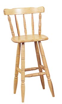Furniture123 Maple Bar Chair (pair)
