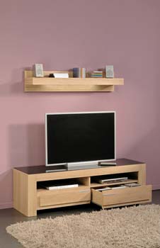Furniture123 Mateo TV Unit in Natural Oak