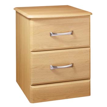 Maybn 2 Drawer Bedside Table