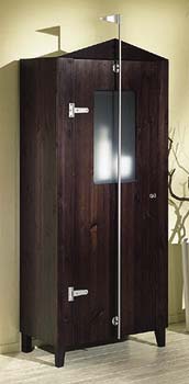 Furniture123 Merlin Wardrobe in Wenge
