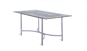 Furniture123 Metro Rectangular Dining Table