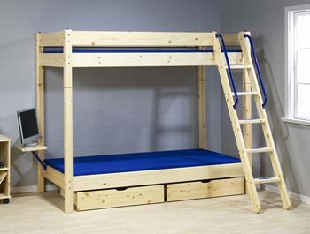 Furniture123 Mickey Natural 24 - High Bunk Bed - FREE NEXT