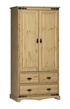 Furniture123 Miguel 2 Door 3 Drawer Wardrobe