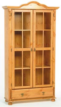 Furniture123 Minna Display Cabinet/Bookcase