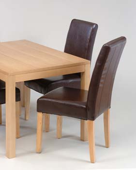 Furniture123 Mollestad Ash Dining Chairs (pair)