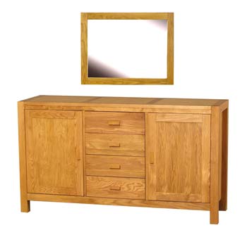 Furniture123 Montana Oak Sideboard With Free Montana Oak