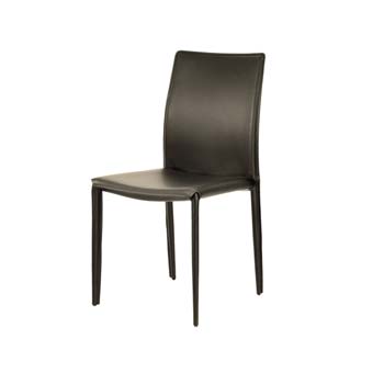 Furniture123 Napoli Dining Chair in Brown (pair)