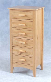 Furniture123 New Shaker 6 Drawer Chest