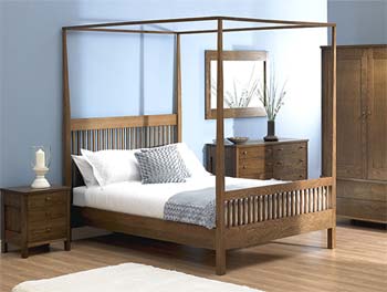 Furniture123 Newhaven Four Poster Bedstead