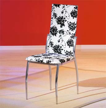 Noki Dining Chair in Floral