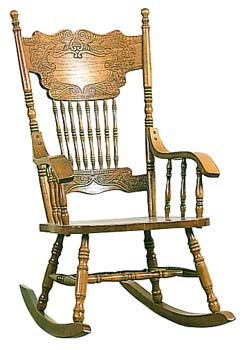 Furniture123 Nostalgia Rocking Chair