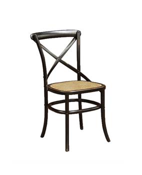 Furniture123 Nouvelle Black Office Chair