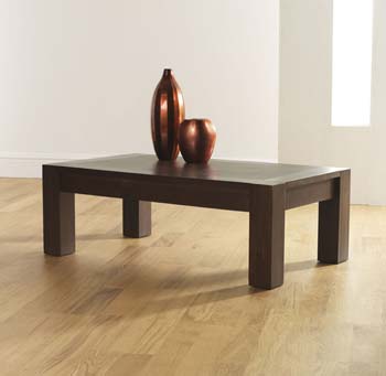 Furniture123 Nyon Walnut Rectangular Coffee Table - FREE NEXT