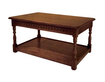 Furniture123 Olde Regal Oak Coffee Table - FREE NEXT DAY