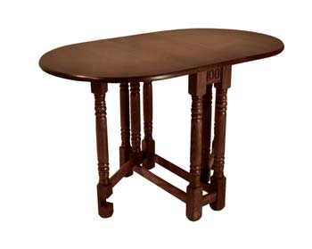 Furniture123 Olde Regal Oak Gateleg Dining Table - FREE NEXT