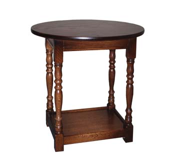 Furniture123 Olde Regal Oak Oval Hall Table